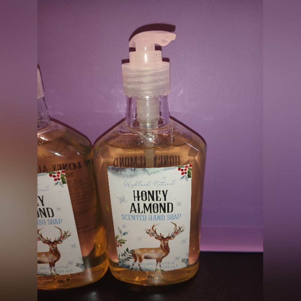 Honey Almond Scented Hand Soap And Dish Soap - Picture 4 of 4
